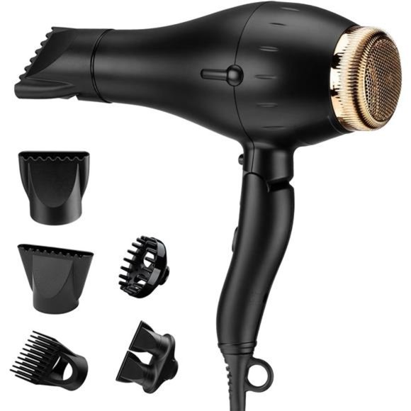 Hair Dual Voltage Hair Dryer 120w Blow Dryer With Folding Handle 2